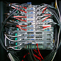 Rack Rotulado puerta instalada